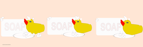 Soap with duck